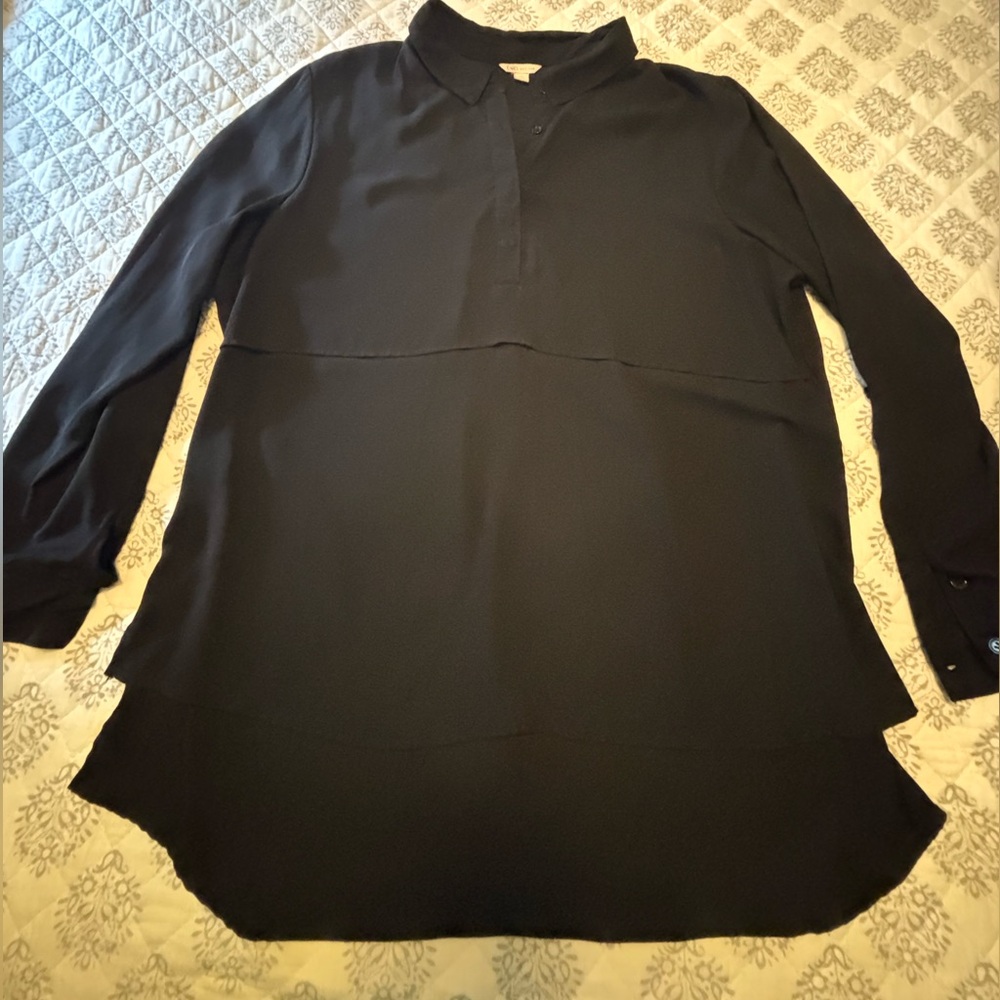 Elegant Black Women's Top